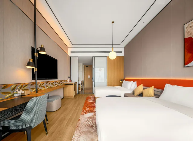 Superior, Twin Beds, Hilton Garden Inn Fenyang Yulongwan 3/4