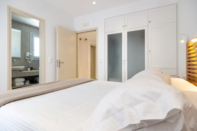 جناح سوبيريور بأربعة أسرّة بغرفتي نوم بحوض جاكوزي، Anemomylos Residence 5/10
