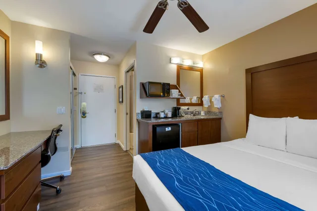 غرفة قياسية بسرير مزدوج، Comfort Inn Gaslamp Convention Center 3/10