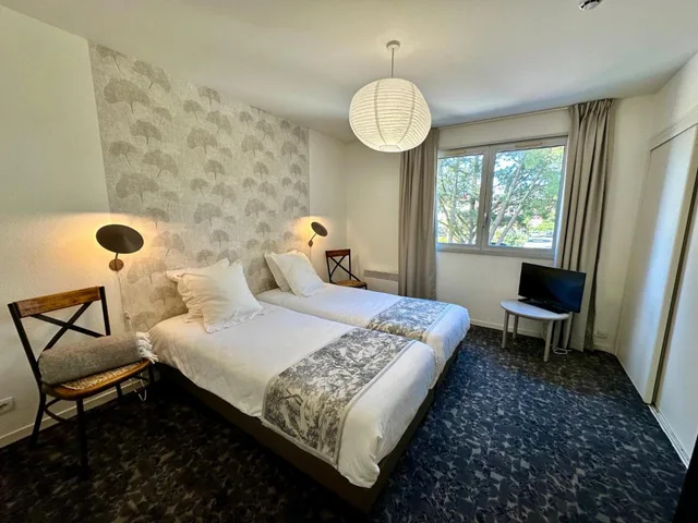 غرفة بسريرين منفصلين، Hotel Chantereyne 2/7