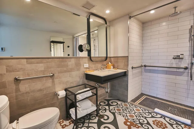 جناح بغرفة نوم واحدة لذوي الإعاقة، Hotel Indigo Lower East Side New York 1/1
