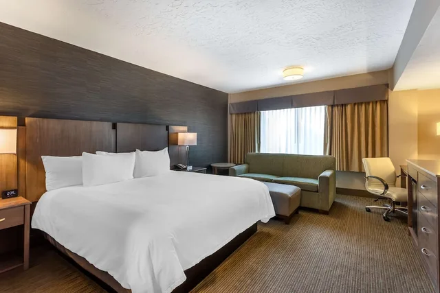غرفة قياسية بسرير كينج مع أريكة لذوي الإعاقة، Best Western Plus Cotton Tree Inn 1/4