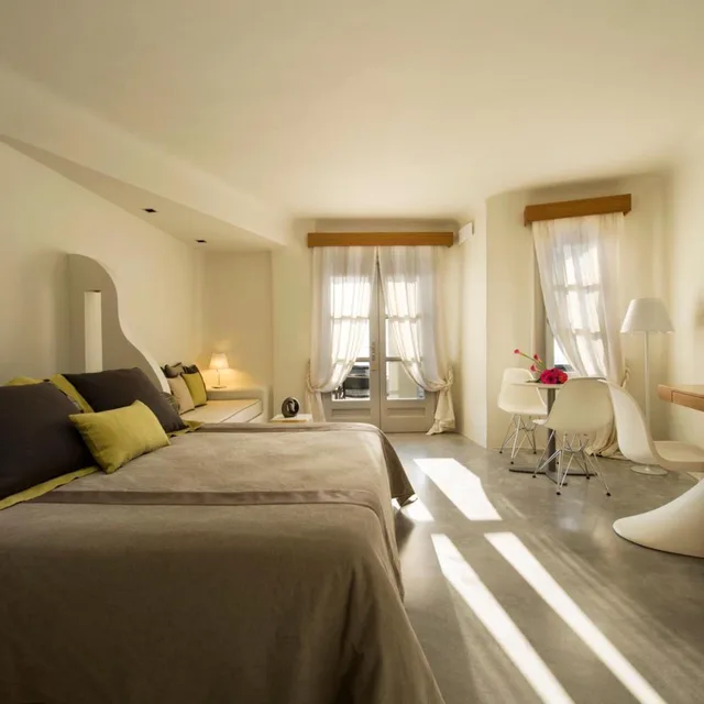 Caldera, Superior, Double Bed, Sunset View، Avaton Resort and Spa 2/6