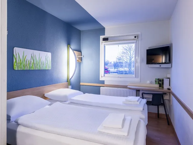 غرفة بسريرين منفصلين، Ibis budget Duesseldorf Willich 1/7