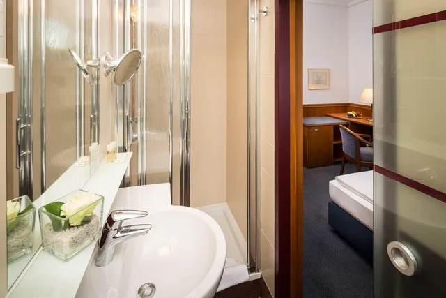 غرفة قياسية بسرير مزدوج أو سريرين منفصلين بإطلالة على المدينة، Austria Classic Hotel Wien 4/5