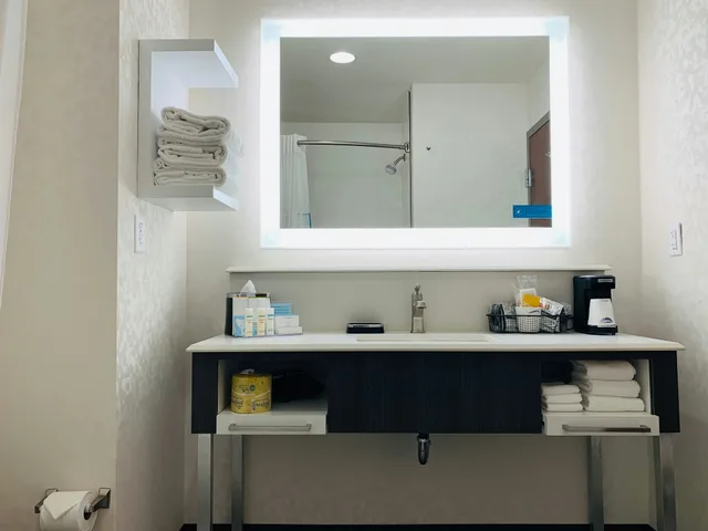 غرفة بسريرين كوين، Hampton Inn Fort Stockton 4/4