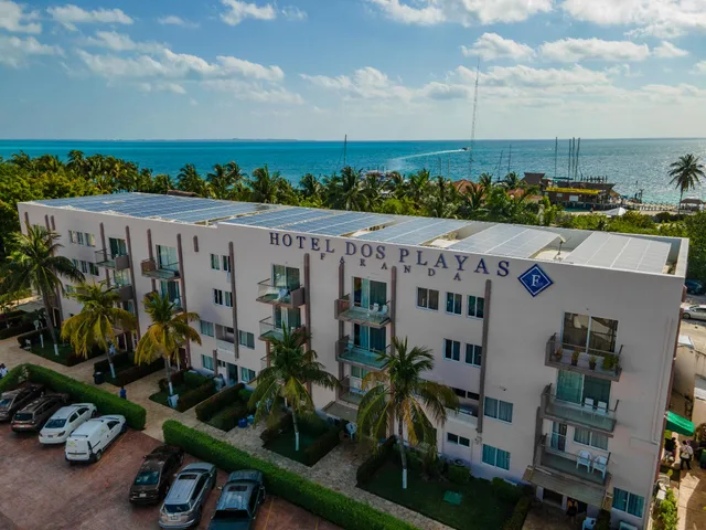غرفة بسريرين مزدوجين، Hotel Dos Playas Faranda Cancun 1/1
