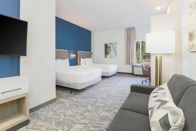جناح استوديو بسريرين كوين، SpringHill Suites by Marriott Truckee Lake Tahoe 3/10