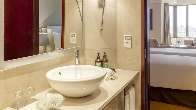 غرفة قياسية بسرير كينج بإطلالة على المدينة، Crowne Plaza Porto 3/3