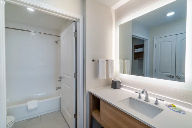 Studio, Suite, Queen Bed, Sofa, Kitchen, Staybridge Suites Flowood 3/4