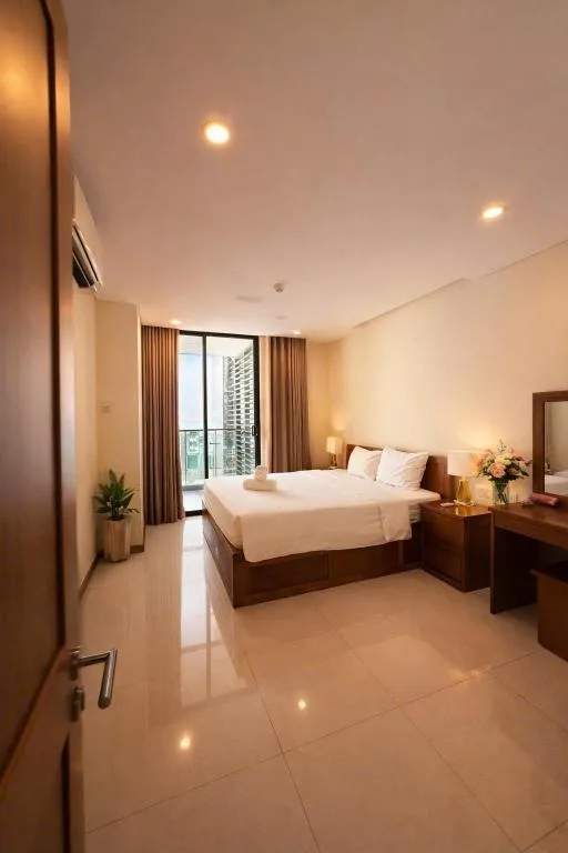 شقة بسريرين كوين بغرفة نوم واحدة، Holi Beach Apartments 2/5