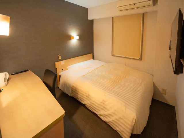 غرفة قياسية بسرير مزدوج، Super Hotel Fuji Inter Kaguya no Yu 1/3