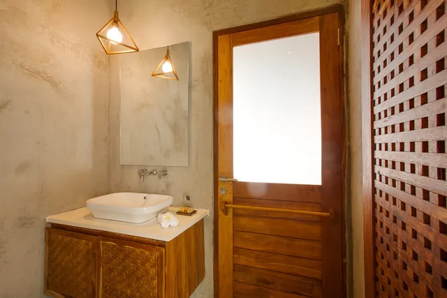 غرفة ديلوكس بسرير مزدوج، Zin Berawa Villas & Bungalows 4/6