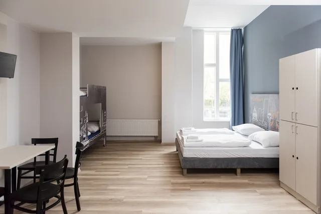 سكن مشترك مختلط بستة أسرّة، A&O Copenhagen Norrebro 4/8
