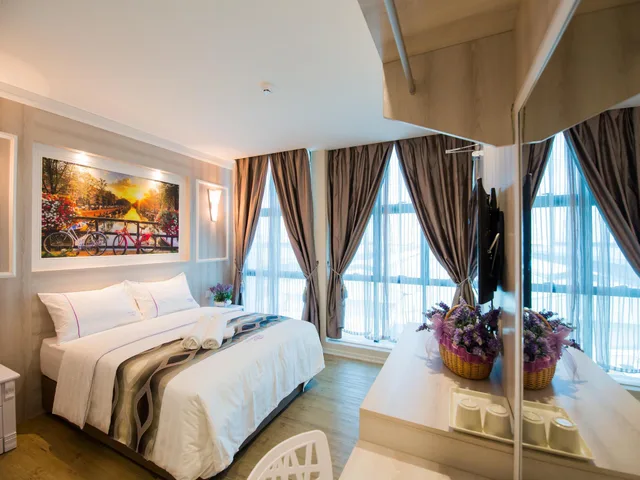 غرفة سوبيريور بسرير كوين، Lavender Inn Usj 1/2