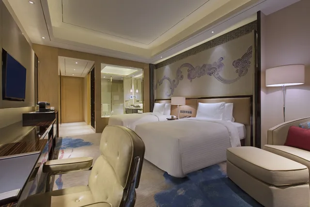 غرفة ديلوكس بسريرين منفصلين، Wanda Vista Dongguan 5/6