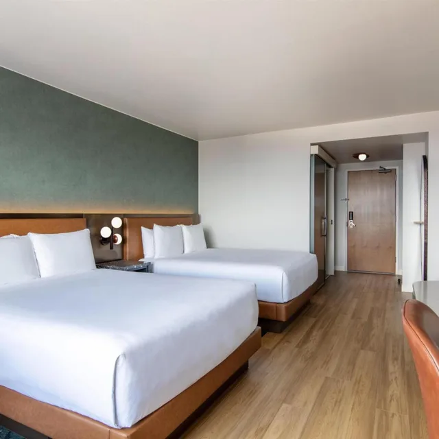 غرفة بسريرين كوين بحوض استحمام لذوي الإعاقة، Hyatt Regency Denver 3/3