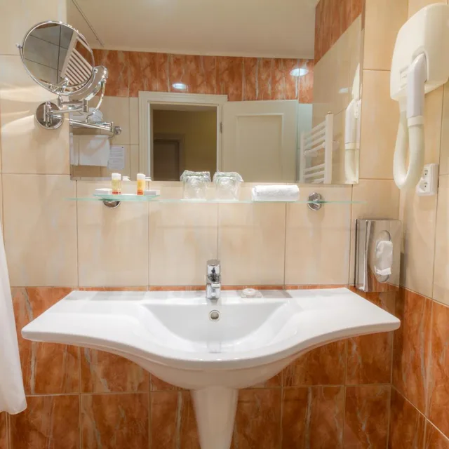غرفة سوبيريور بسرير مزدوج أو سريرين منفصلين بإطلالة على الحديقة، Centralni Lazne Ensana Health Spa Hotel 4/6