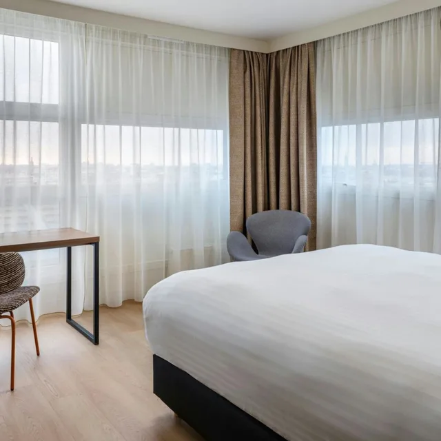 شقة بسرير كينج بإطلالة على المدينة بغرفة نوم واحدة مع أريكة، Residence Inn by Marriott Lille 2/4