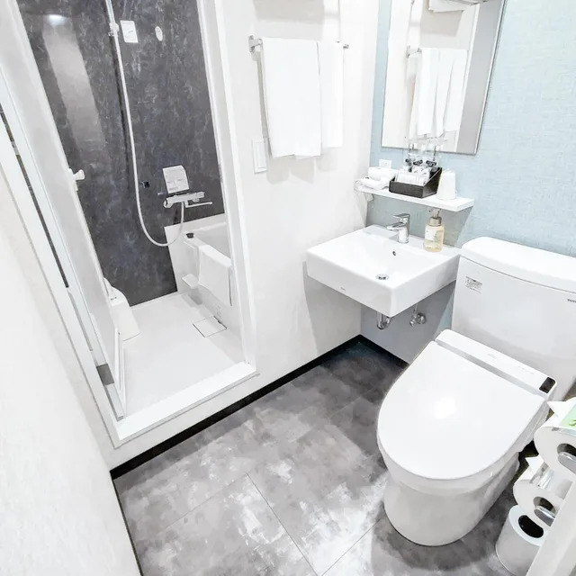 غرفة بسريرين منفصلين مع سرير إضافي، Henn na Hotel Tokyo Asakusabashi 6/6