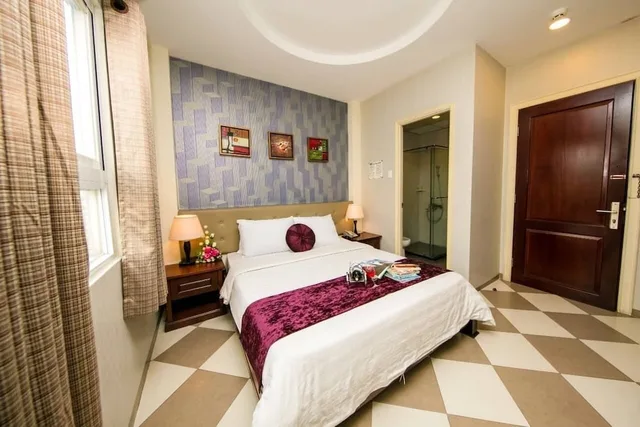 غرفة سوبيريور بسرير كوين، Quy Hung Hotel 8/10