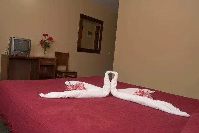 غرفة بسرير مزدوج بإطلالة على البحر، Rural Villa El Mocanal 2/8