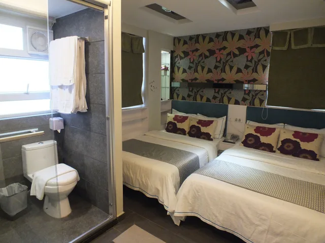 غرفة رباعية بسريرين مزدوجين، Seasons Hotel - Tsim Sha Tsui 8/8