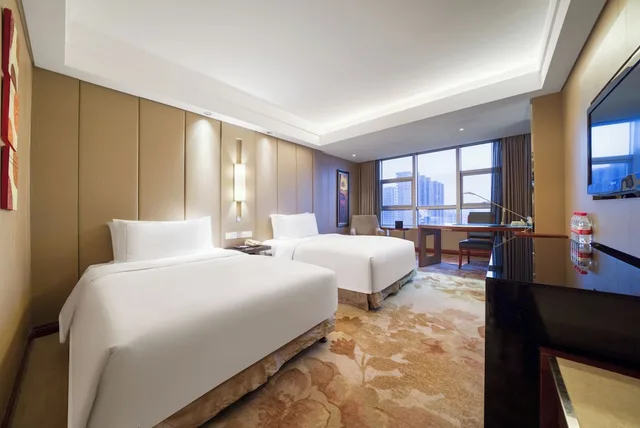 غرفة ديلوكس بسريرين مزدوجين، Haiwaihai Crowne Hotel Ex Plaza Hangzhou Grand Canal 2/5