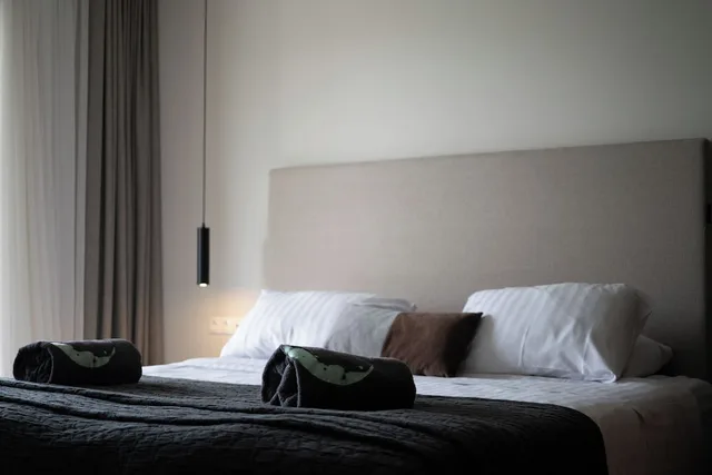 جناح ديلوكس بسرير مزدوج بغرفة نوم واحدة مع أريكة، Asterion Suites & Spa - Designed for Adults 4/5