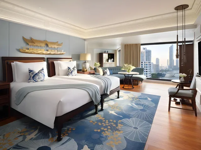غرفة بريميير ديلوكس، Mandarin Oriental Bangkok 1/2