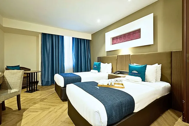 غرفة ديلوكس بسريرين منفصلين، Howard Johnson By Wyndham Kuala Lumpur 118 1/5
