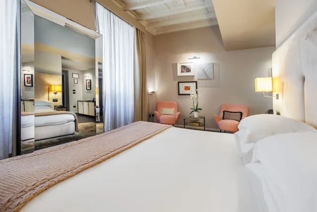 غرفة ديلوكس بسرير كينج، DOM Hotel Roma 1/4