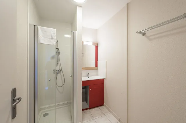 شقة بفراش فوتون وسرير مزدوج وسرير فردي بغرفة نوم واحدة مع أريكة، RESIDENCE PIERRE ET VACANCES LE FORT DE LA RADE 5/6