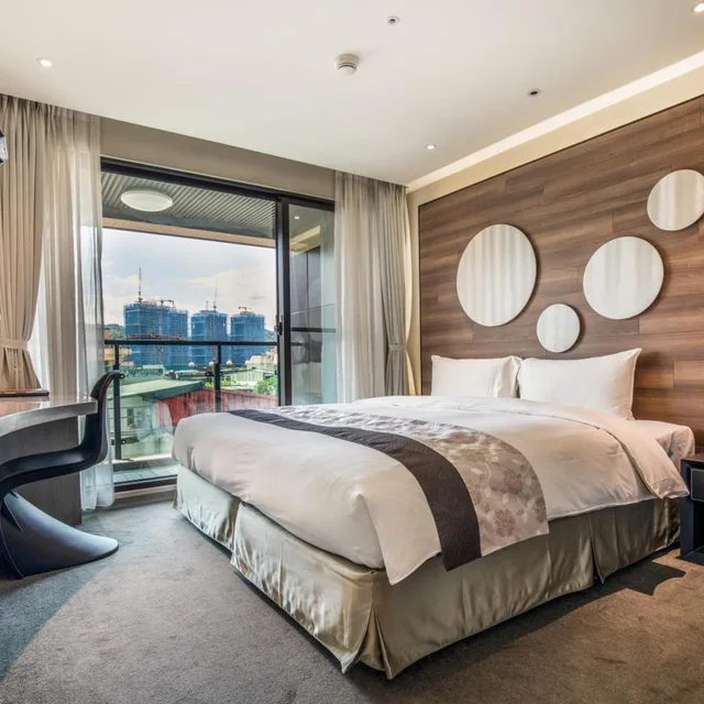 Room, Double Bed, Taipei 101 View، Green World Hotel Songshan 2/10