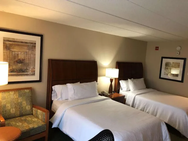 غرفة بسرير مزدوج لذوي الإعاقة، Hilton Garden Inn Addison, IL 2/3