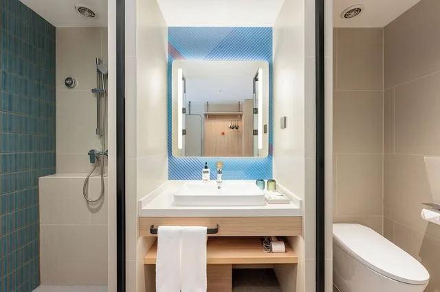 غرفة قياسية بسرير كينج بإطلالة على المدينة، Holiday Inn Express Jincheng New District 4/4