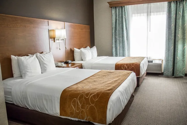جناح بسريرين كوين مع أريكة في طابق مرتفع، Comfort Suites Hotel and Conference Center, Berlin OH 1/6