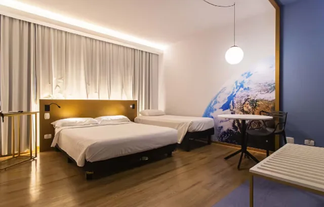 غرفة عائلية، Hotel Euro Suite Curitiba Batel By Nacional Inn 4/7