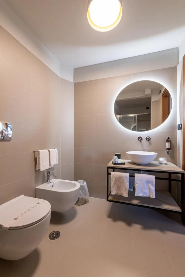 غرفة مفردة بسرير كوين، Hotel Gattapone 5/5