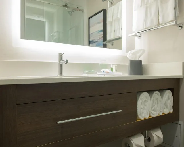 غرفة قياسية بسرير كينج وسريرين كوين، HOLIDAY INN HOTEL AND SUITES VANCOUVER DOWNTOWN 7/8