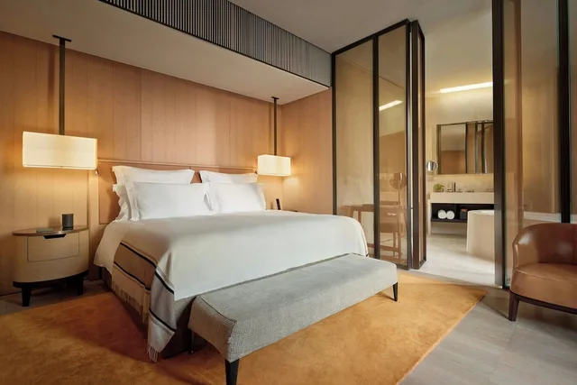 جناح ديلوكس بإطلالة على الحديقة بغرفة نوم واحدة، Bulgari Hotel Milano 5/9