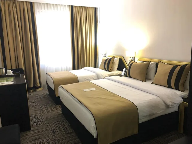 غرفة كلاسيكية بسرير مزدوج وسرير فردي بغرفة نوم واحدة، My House Otel 7/10