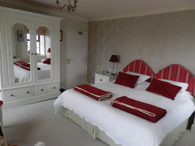 غرفة سوبيريور بسرير كينج بإطلالة على الحديقة، East Hook Farm Country House 4/10