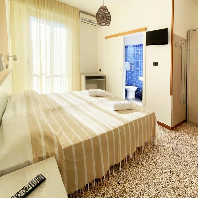 غرفة بسرير مزدوج أو سريرين منفصلين، Hotel Reale 3/10
