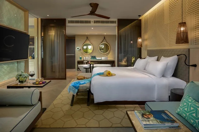 جناح ديلوكس بإطلالة على المسبح، Pullman Phu Quoc Beach Resort 4/7