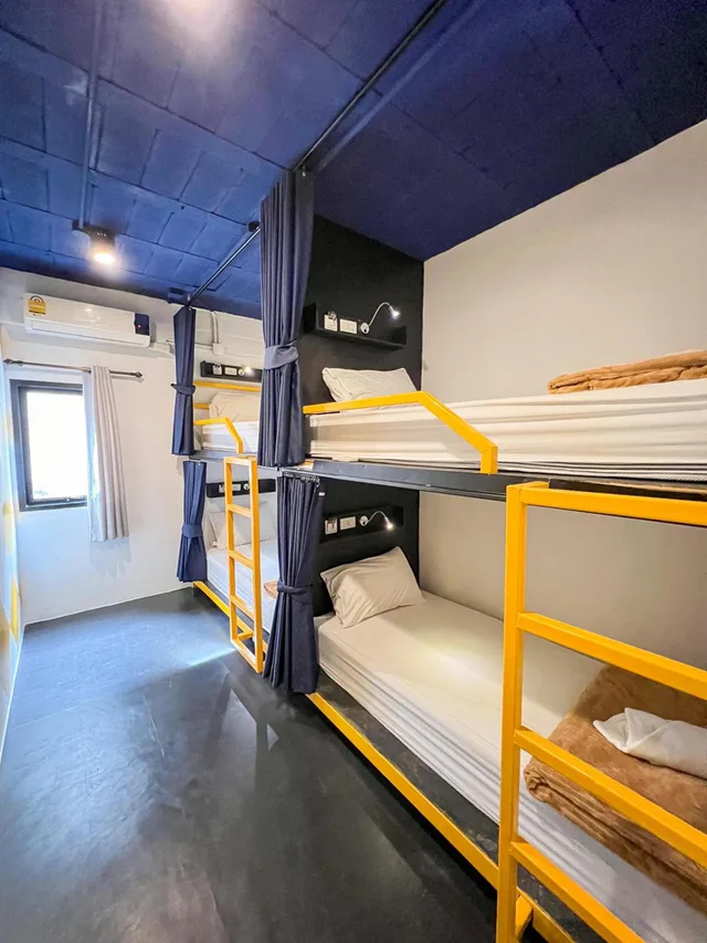 سكن مشترك مختلط بأربعة أسرّة، Fulfill Phuket Hostel 2/3