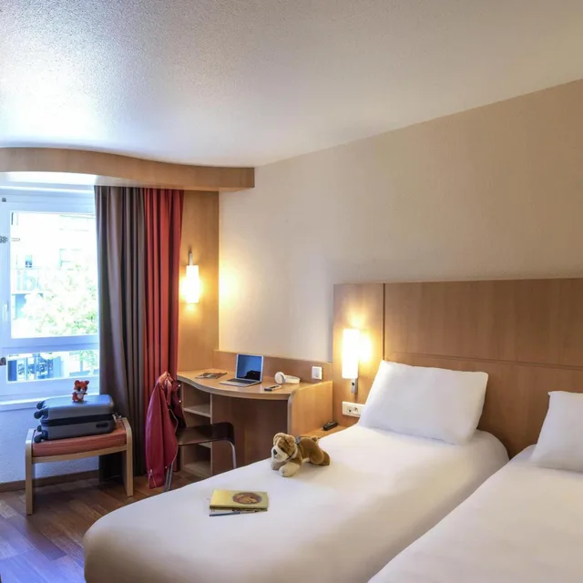 غرفة بسريرين منفصلين، ibis Tours Centre Gare 6/10