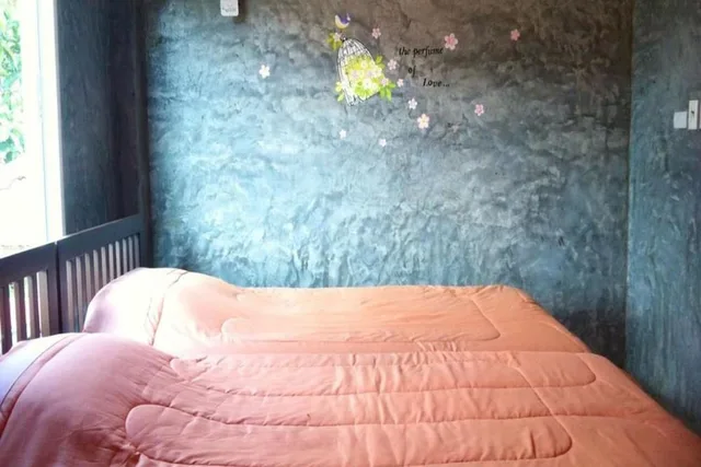 جناح شهر العسل بسرير مزدوج بإطلالة على النهر مع أريكة، Ban Rim Nam Riverside Resort 2/4
