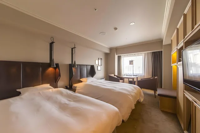 Semi Room, 2 Semi Double Beds, Corner، Royal Park Takamatsu 1/2