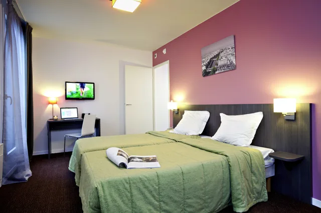 1 Bedroom, Apartment, 2 Double Beds, Aparthotel Adagio Access Paris Asnieres 2/6